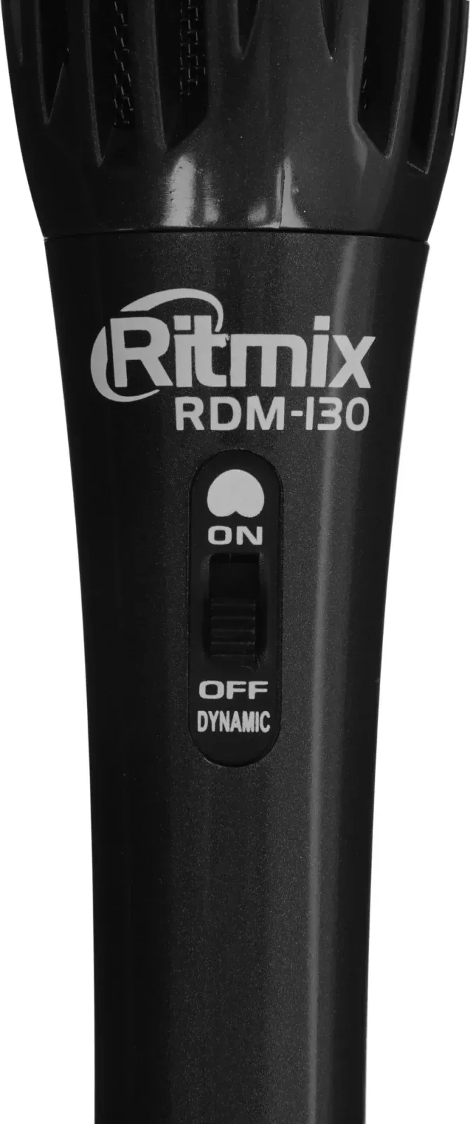 Микрофон проводной Ritmix RDM-130 3м черный - фото 2