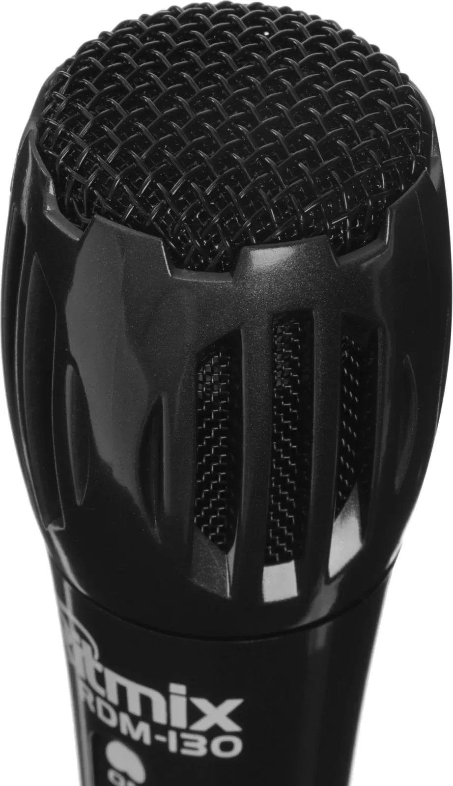 Микрофон проводной Ritmix RDM-130 3м черный - фото 4