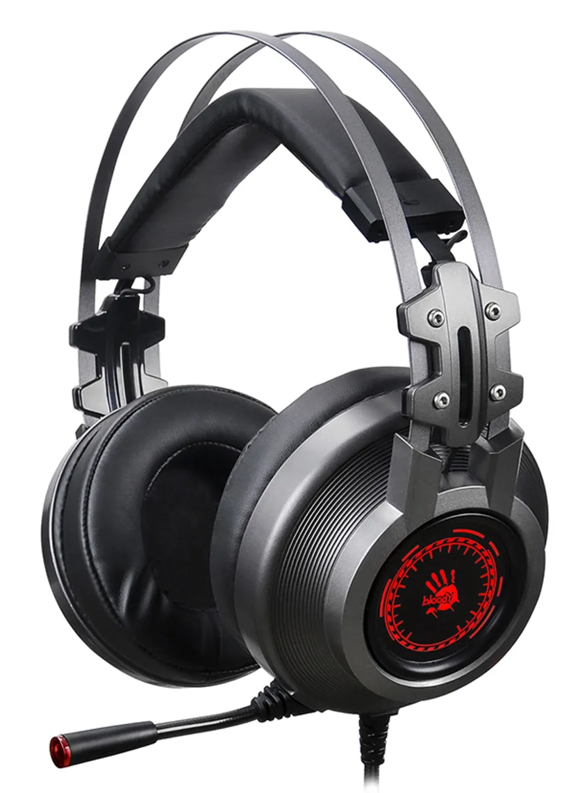 Игровые гарнитуры A4TECH Bloody J527 серый