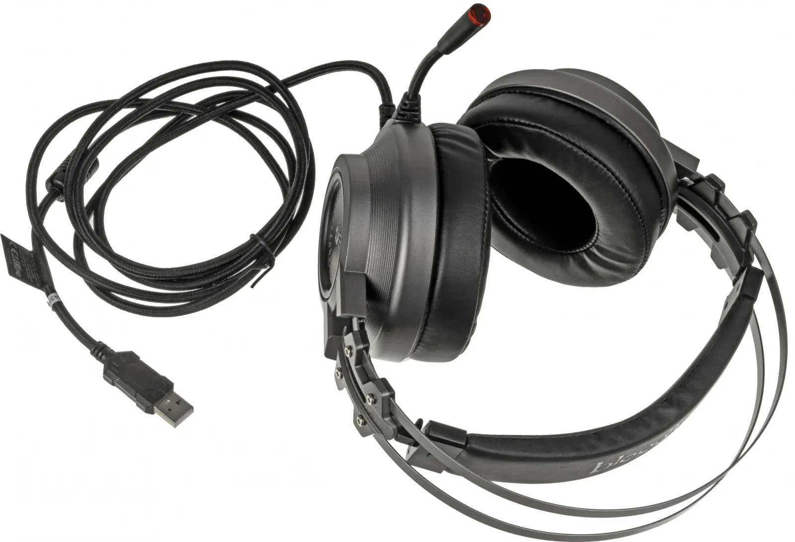 Игровые гарнитуры A4TECH Bloody J527 серый - фото 2