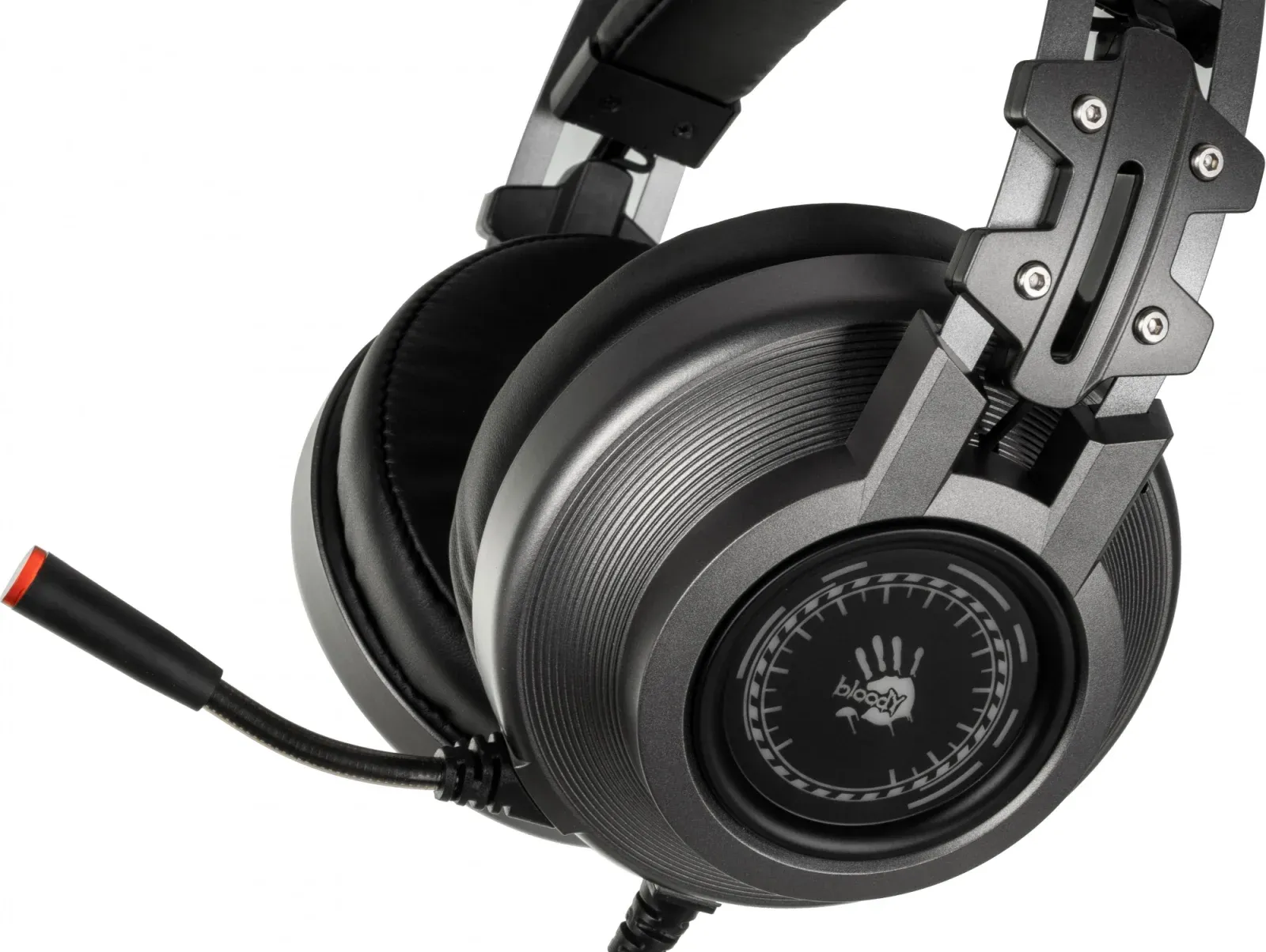 Игровые гарнитуры A4TECH Bloody J527 серый - фото 4
