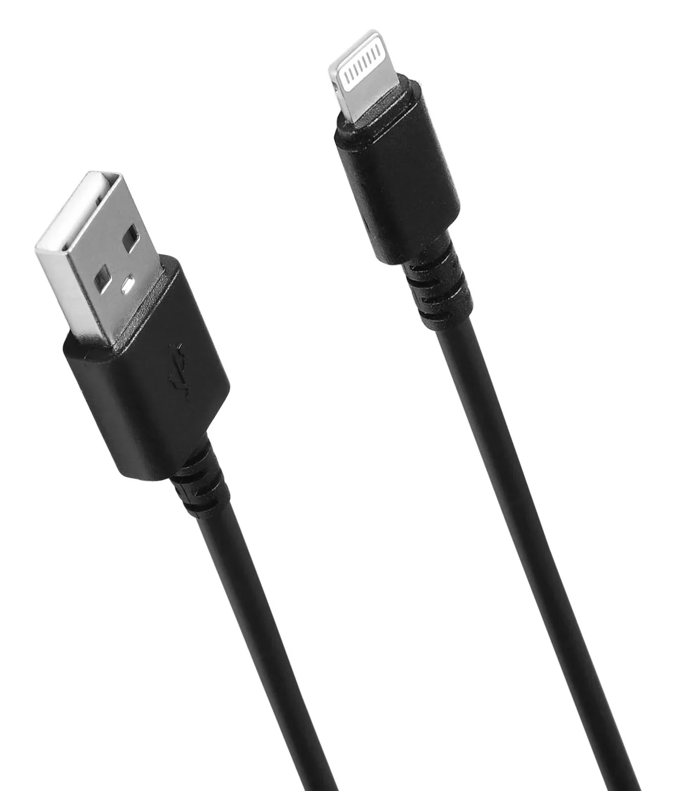 Кабель SunWind USB m-Lightning m 1.2м черный блистер - фото 3