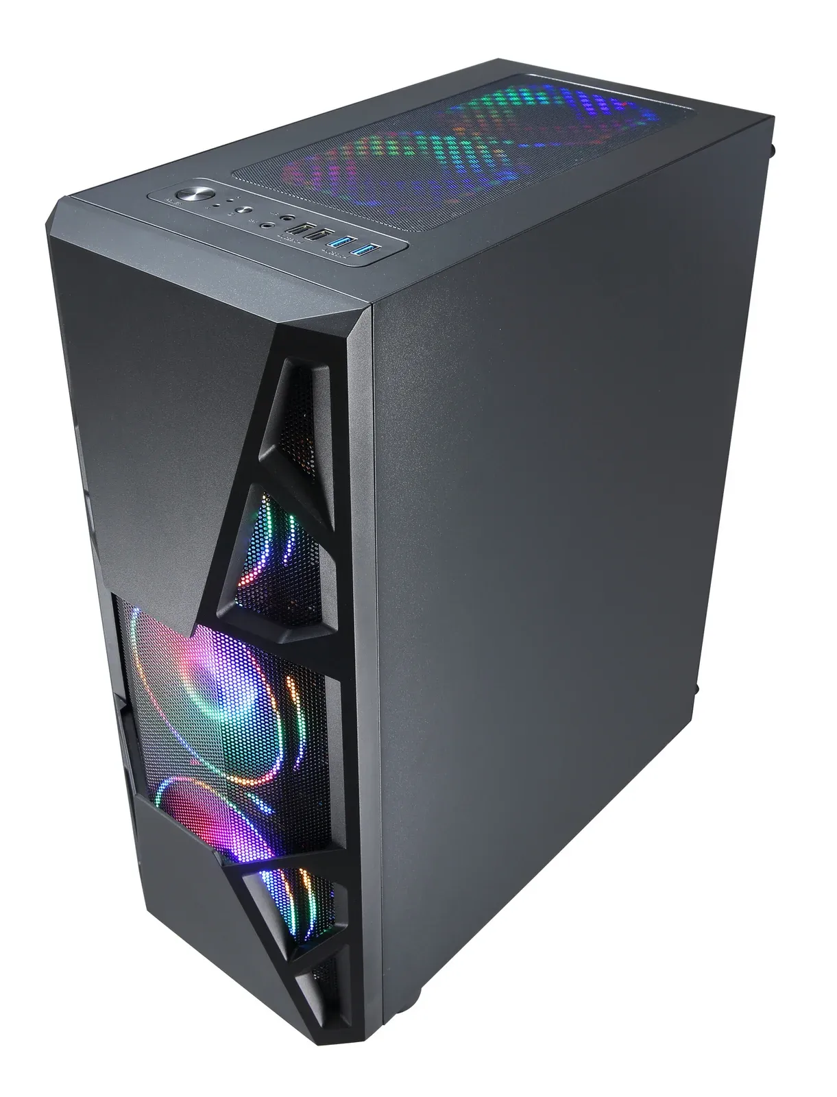 Корпус Formula CL-3303B RGB черный без БП ATX 2xUSB2.0 1xUSB3.0 audio bott PSU - фото 4