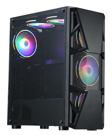 Корпус Formula CL-3303B RGB черный без БП ATX 2xUSB2.0 1xUSB3.0 audio bott PSU - фото 6
