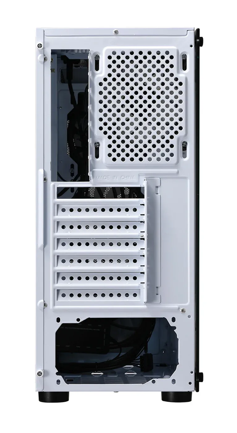 Корпус Formula CL-3303W RGB белый без БП ATX 2x120mm 2xUSB2.0 1xUSB3.0 audio bott PSU - фото 5