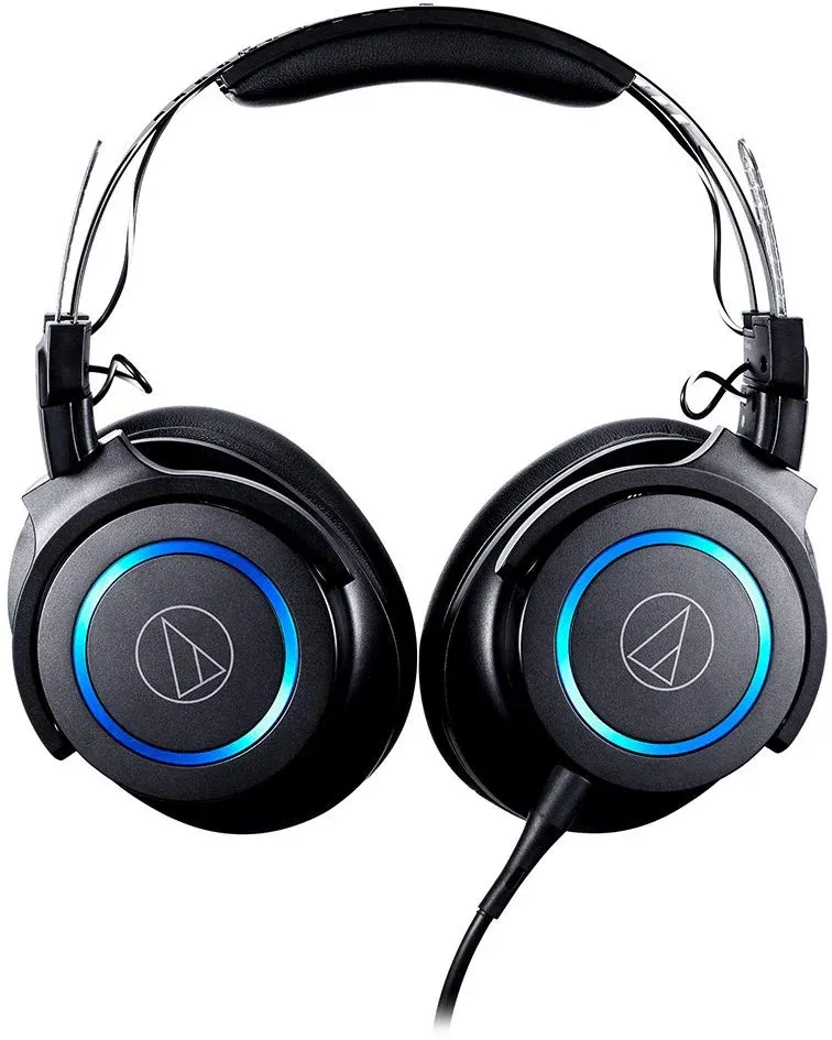 Наушники с микрофоном Audio-Technica ATH-G1 черный/синий 2м мониторные оголовье 80000808 - фото 3