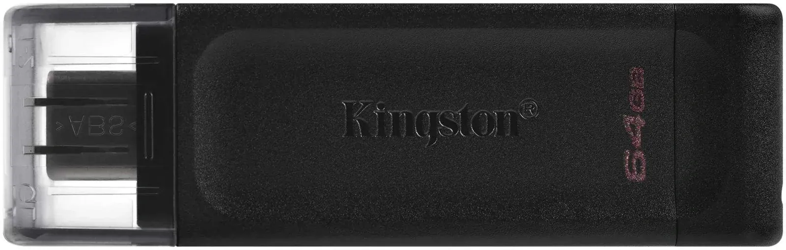 Флеш Диск Kingston 64GB DataTraveler 70 Type-C DT70/64GB USB3.0 черный, 64 ГБ - фото 3