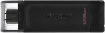 Флеш Диск Kingston 128GB DataTraveler 70 Type-C DT70/128GB USB3.0 черный, 128 ГБ - фото 7