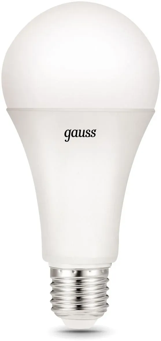 Лампа светодиодная Gauss A70 22Вт цок.:E27 груша 220B св.свеч.бел.теп. упак.:1шт 102502122 - фото 4
