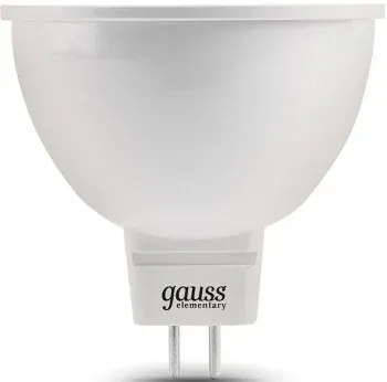 Лампа светодиодная Gauss Elementary MR16 9Вт цок.:GU5.3 спот 220B св.свеч.бел.теп. MR16 упак.:10шт 13519 - фото 8