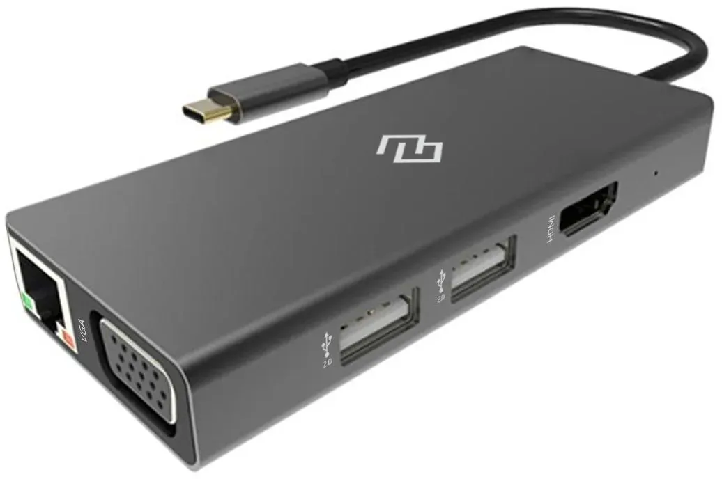 Стыковочная станция Digma DS-970UC_G, серый - фото 3