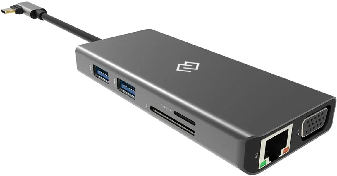 Стыковочная станция Digma DS-970UC_G, серый - фото 8