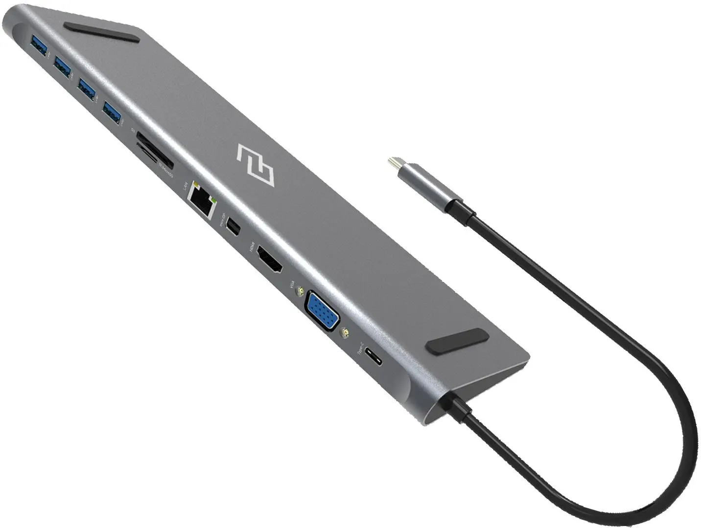 Стыковочная станция Digma DS-990UC_G, серый - фото 2