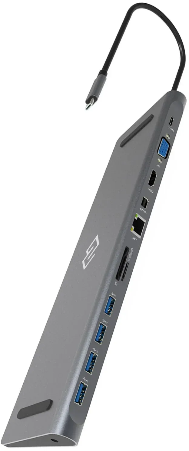 Стыковочная станция Digma DS-990UC_G, серый - фото 4