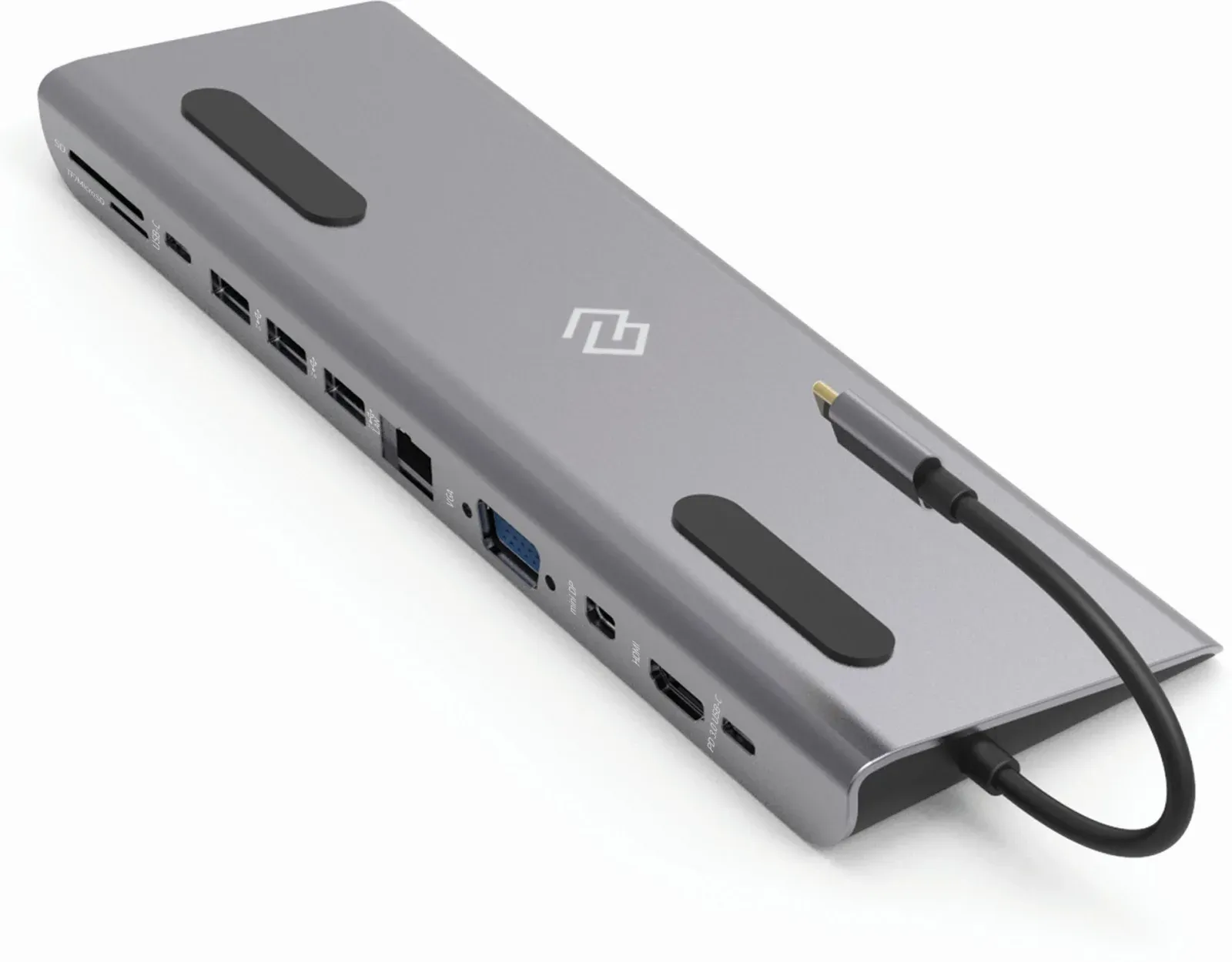 Стыковочная станция Digma DS-990UC_G, серый - фото 6