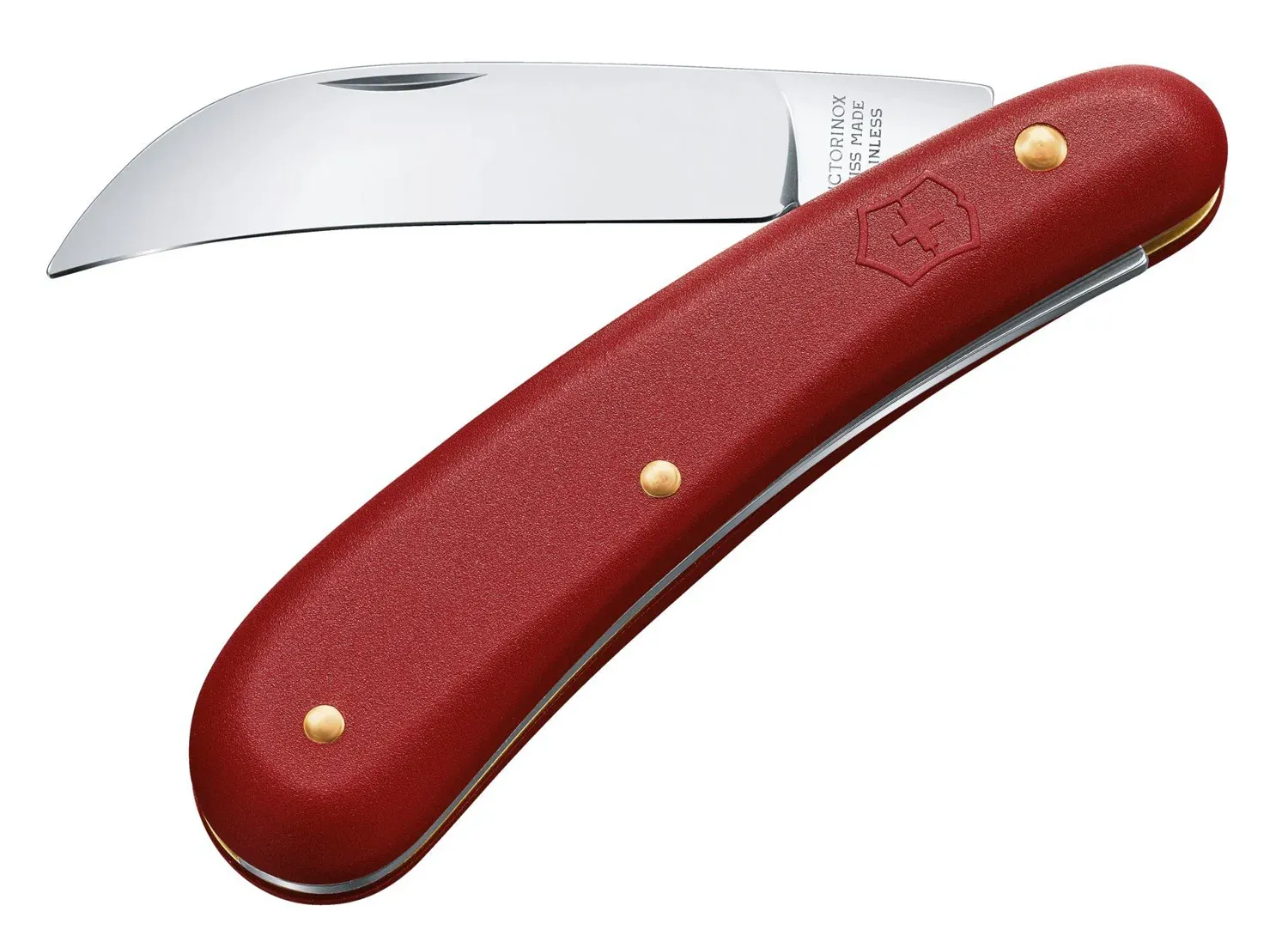 Нож перочинный Victorinox Pruning Knife 1.9301 110мм 1функц. красный блистер - фото 1