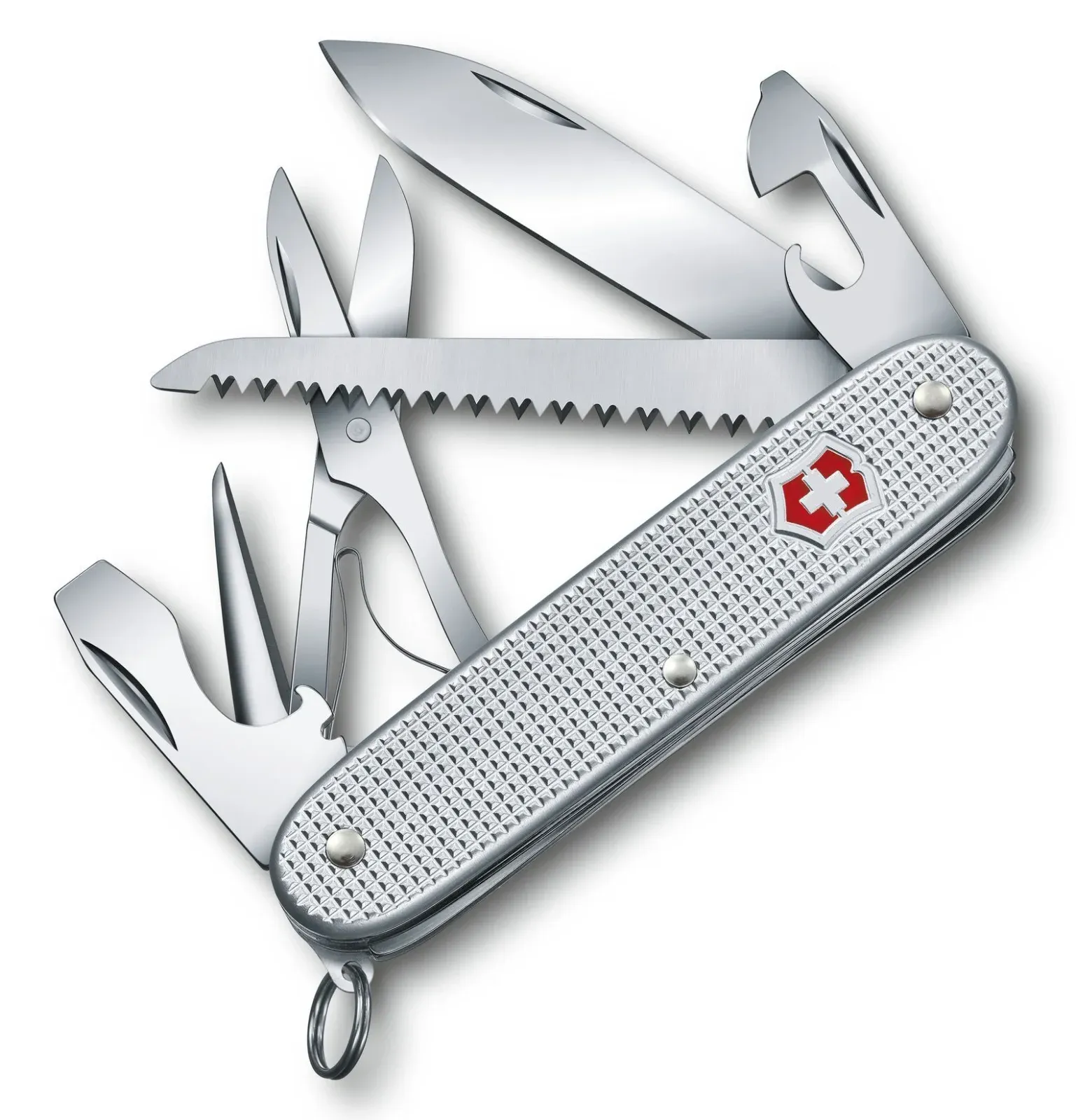 Ножи перочинные VICTORINOX Farmer X Alox серебристый