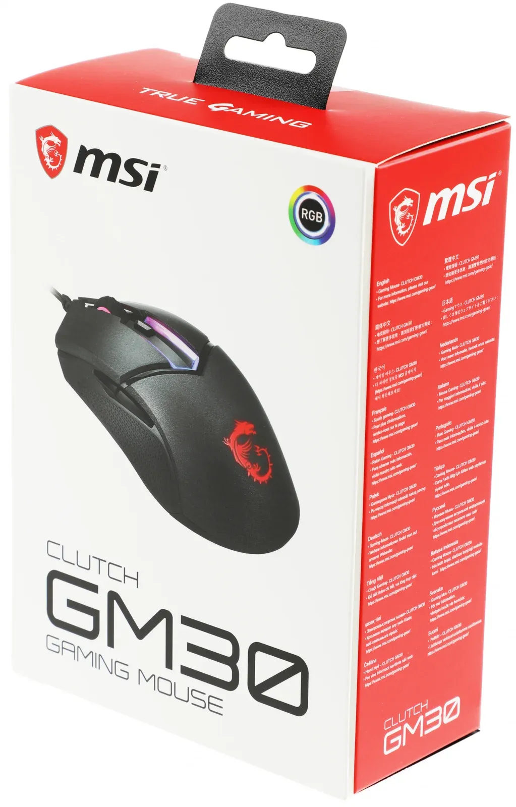 Мыши MSI CLUTCH GM30 - фото 1