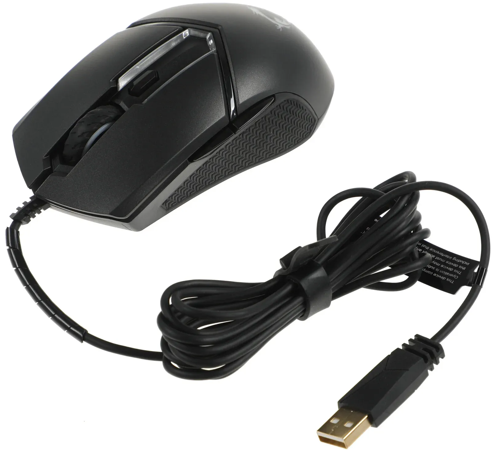 Мышь MSI Clutch GM30 черный оптическая 6200dpi USB 6but S12-0401850-D22 - фото 4