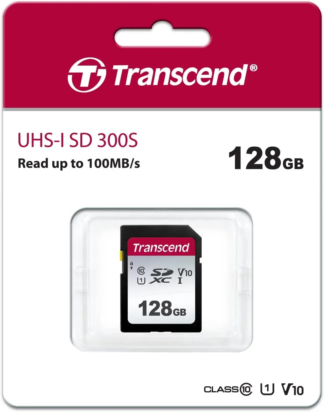 Флеш карта SDXC 128GB Transcend TS128GSDC300S w/o adapter - фото 2