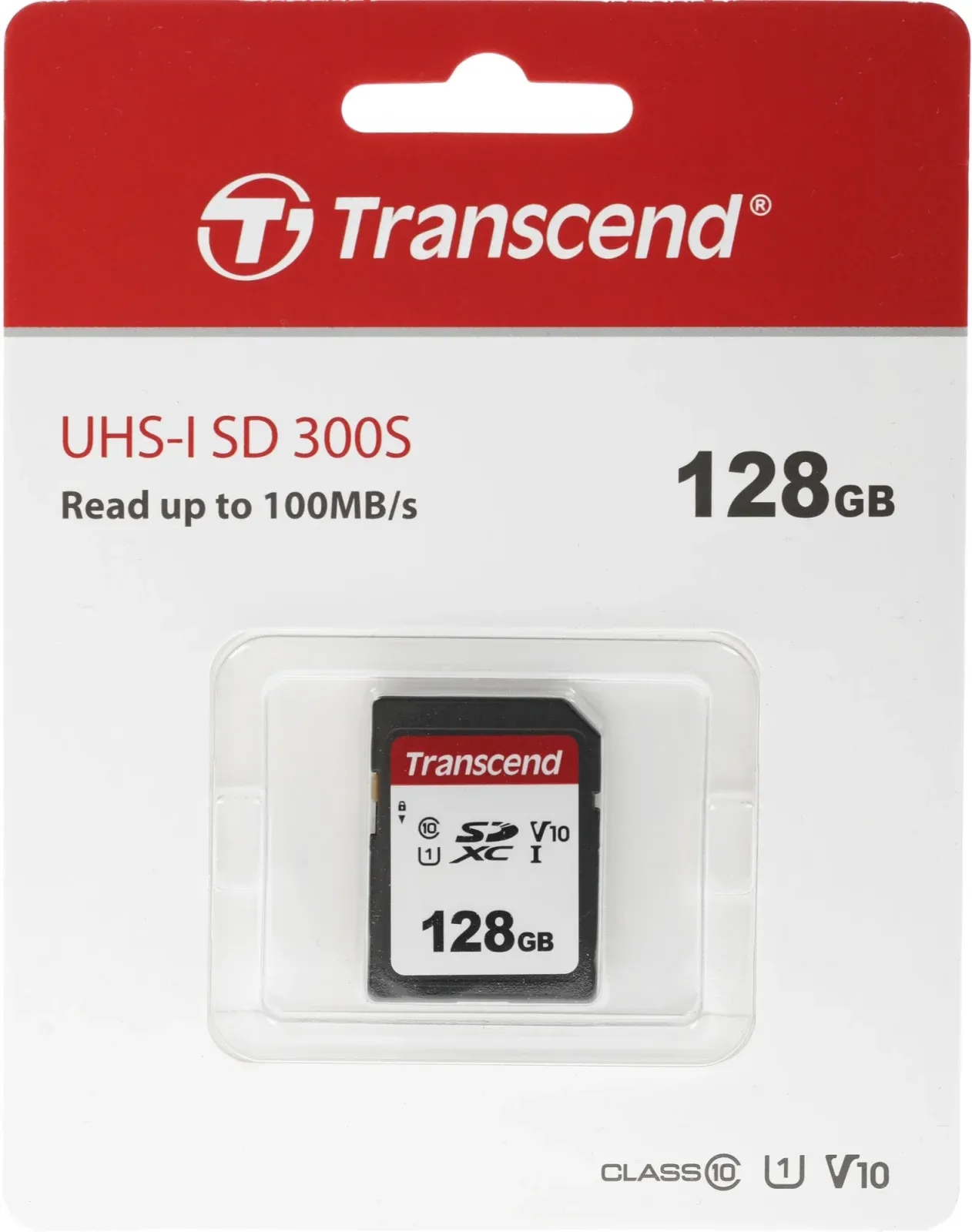 Флеш карта SDXC 128GB Transcend TS128GSDC300S w/o adapter - фото 3