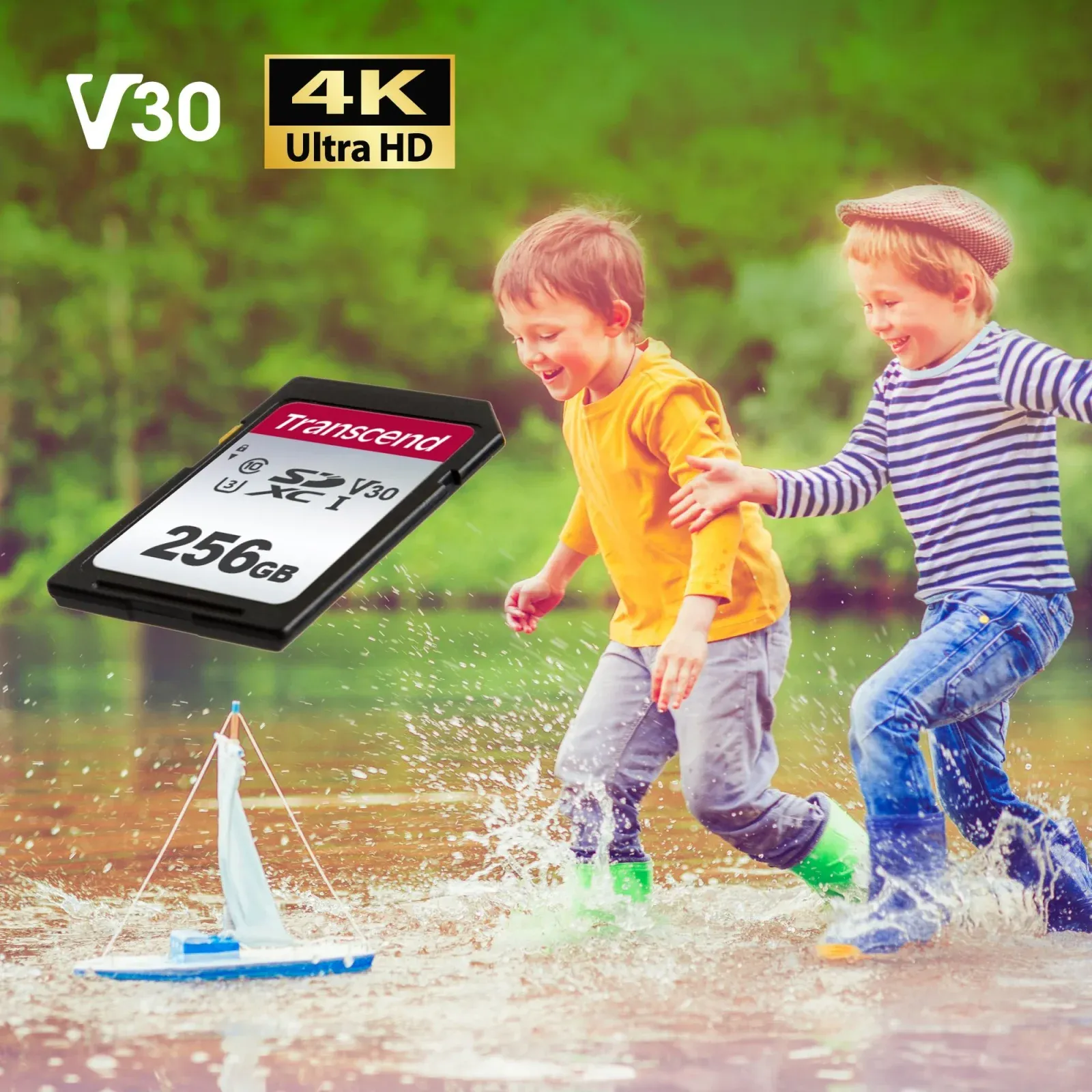 Флеш карта SDXC 256GB Transcend TS256GSDC300S w/o adapter - фото 3
