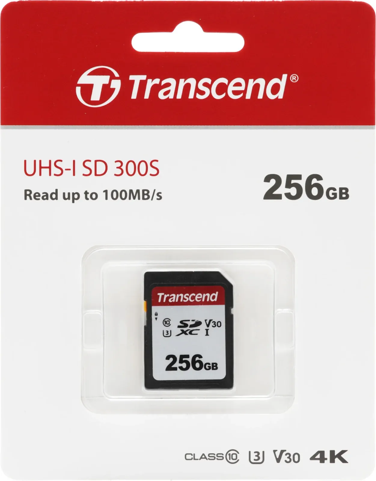 Флеш карта SDXC 256GB Transcend TS256GSDC300S w/o adapter - фото 6