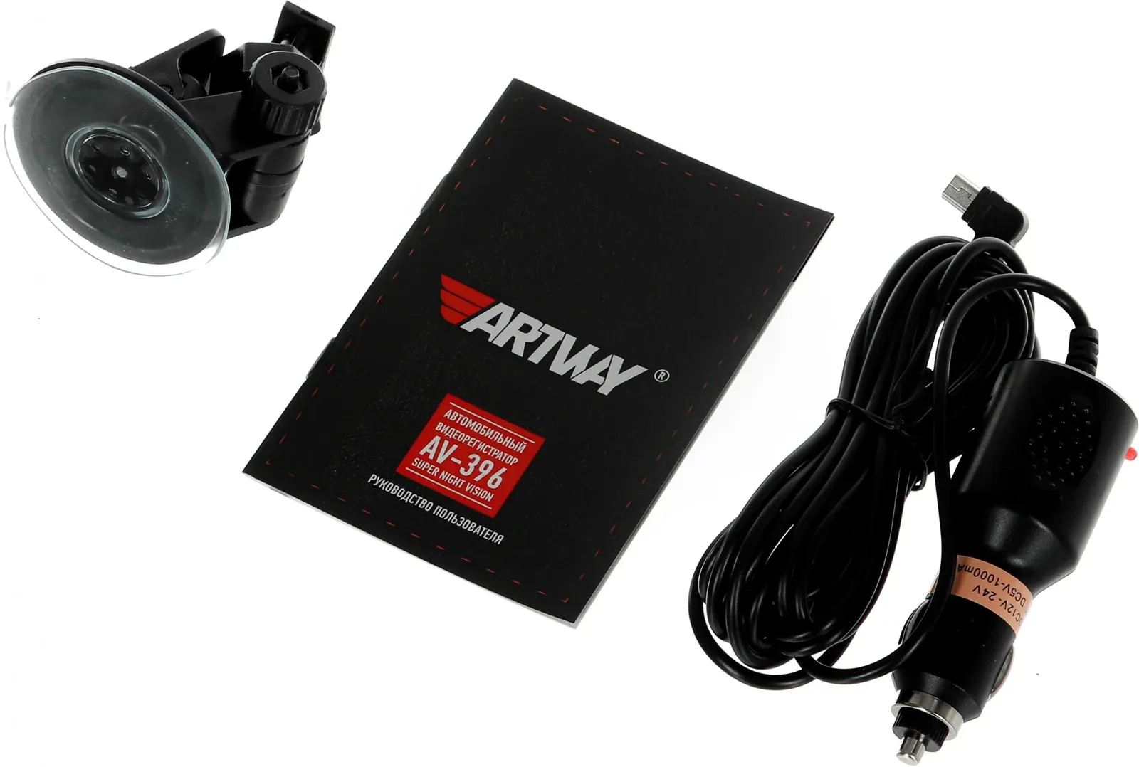 Видеорегистратор Artway AV-396 Super Night Vision черный 2Mpix 1080x1920 1080i 170гр. - фото 5