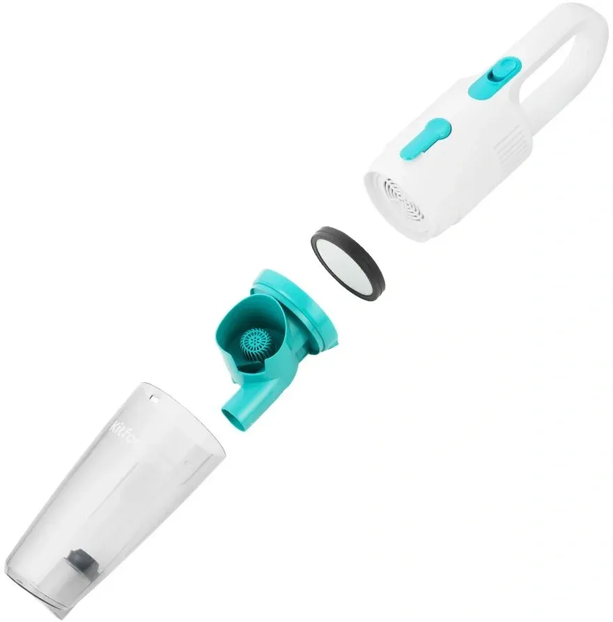 Пылесос ручной Kitfort KT-586-1 600Вт белый - фото 5