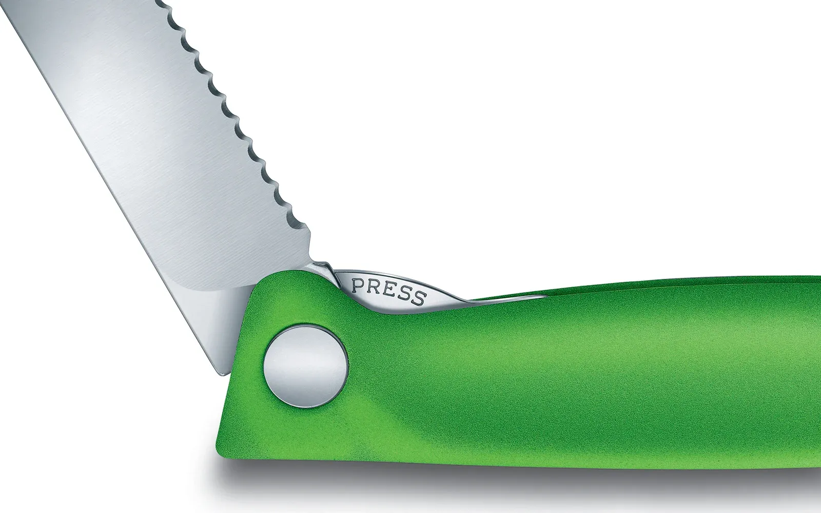 Нож кухонный Victorinox Swiss Classic 6.7836.F4B стальной для овощей лезв.110мм серрейт. заточка зеленый блистер - фото 3