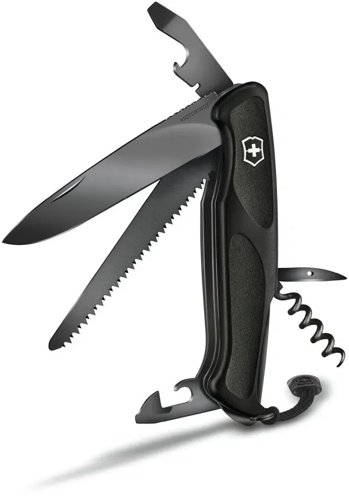 Ножи перочинные VICTORINOX RangerGrip Onyx черный - фото 2