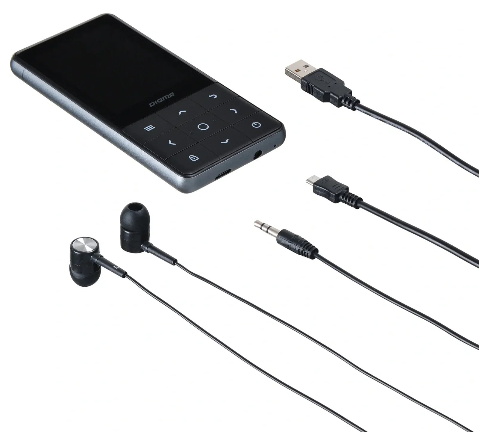 Плеер Hi-Fi Flash Digma Y4 BT 16Gb черный/2.4/FM/microSDHC - фото 8