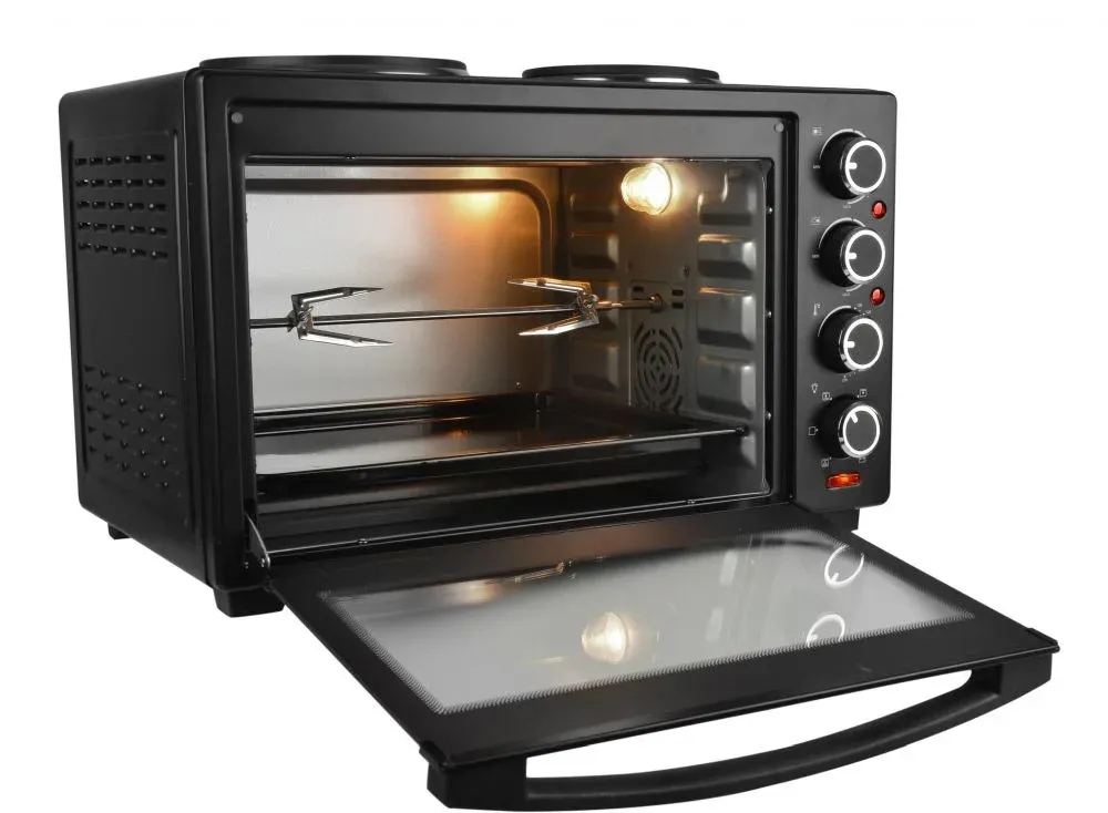 Мини-печь GFGril GFO-40 HOT PLATES 38л. 1600Вт черный, 38 л - фото 3
