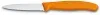 Нож кухонный Victorinox Swiss Classic 6.7636.L119 стальной для овощей лезв.80мм серрейт. заточка оранжевый - фото 3