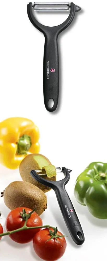 Овощечистка для овощей и фруктов Victorinox Tomato and Kiwi черный упак.:европодвес 7.6079 - фото 2