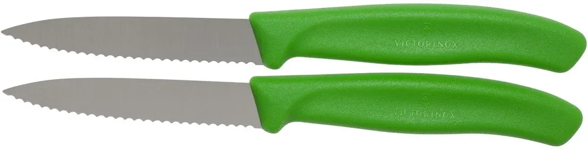 Набор ножей кухон. Victorinox Swiss Classic 6.7636.L114B компл.:2предм. салатовый блистер - фото 5