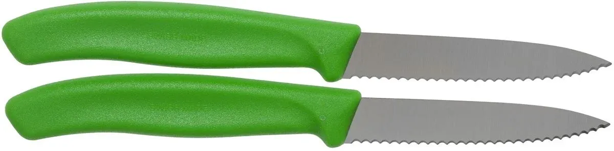 Набор ножей кухон. Victorinox Swiss Classic 6.7636.L114B компл.:2предм. салатовый блистер - фото 6