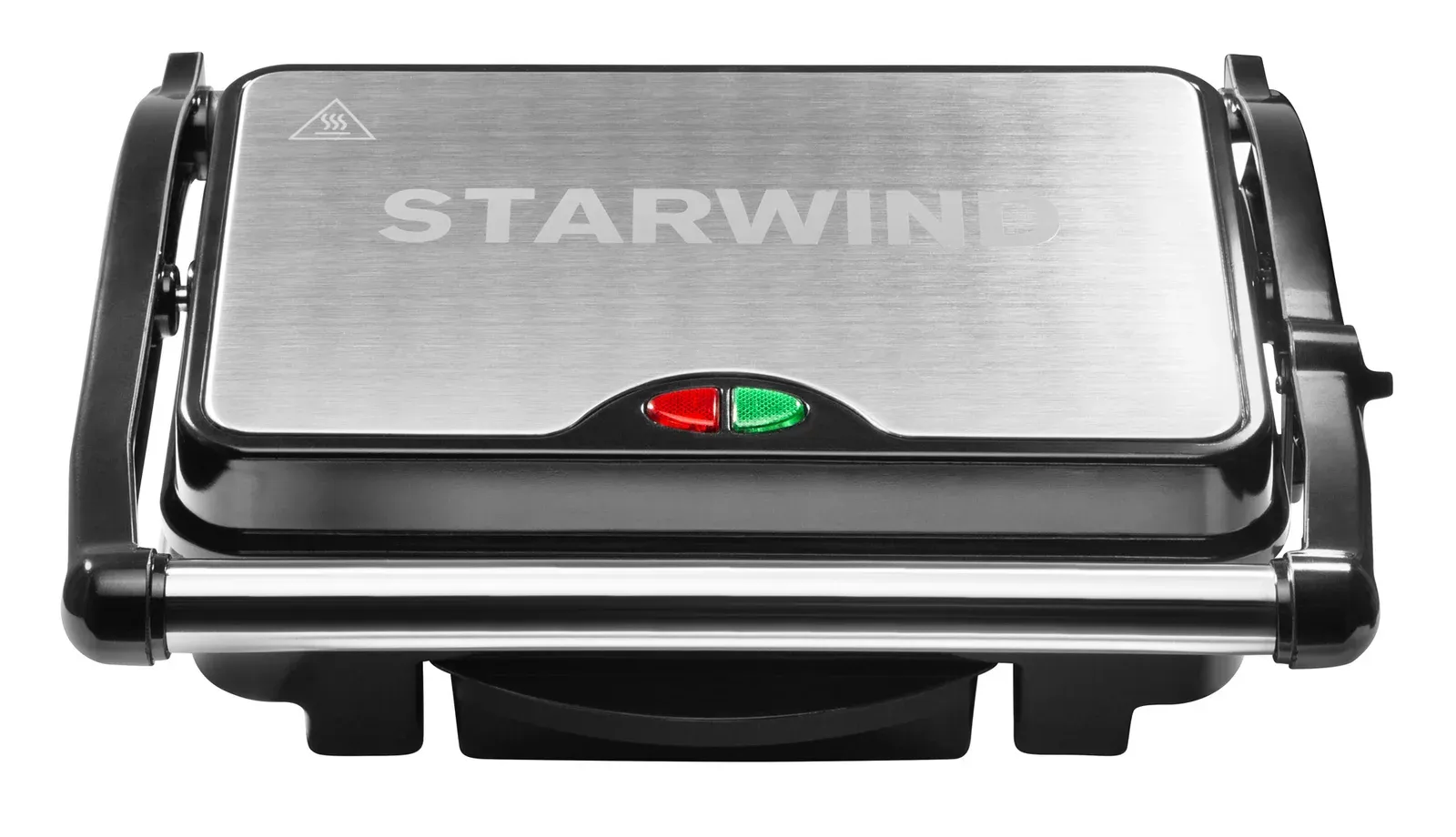 Электрогриль Starwind SSG2040 1500Вт серебристый/черный - фото 2