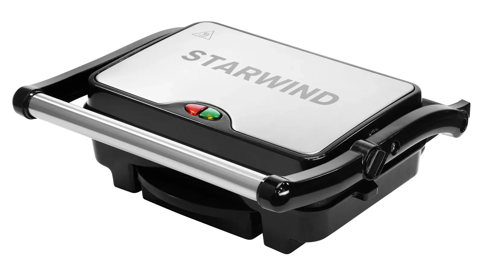 Электрогриль Starwind SSG2040 1500Вт серебристый/черный - фото 4