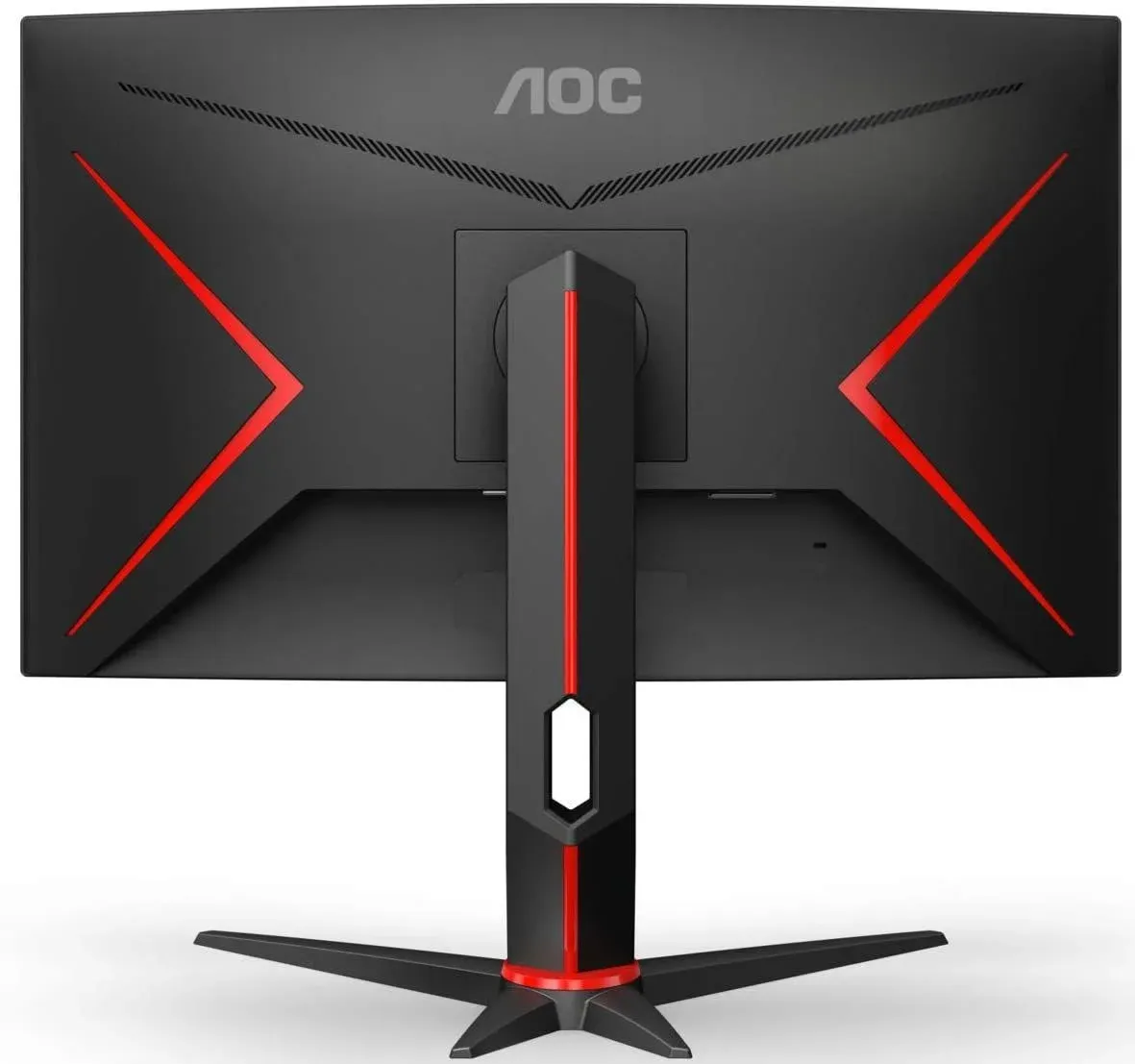 Монитор AOC 27 Gaming C27G2ZU черный/красный VA LED 0.5ms 16:9 HDMI M/M матовая HAS Piv 300cd 178гр/178гр 1920x1080 240Hz FreeSync Premium DP FHD USB 5.5кг - фото 3