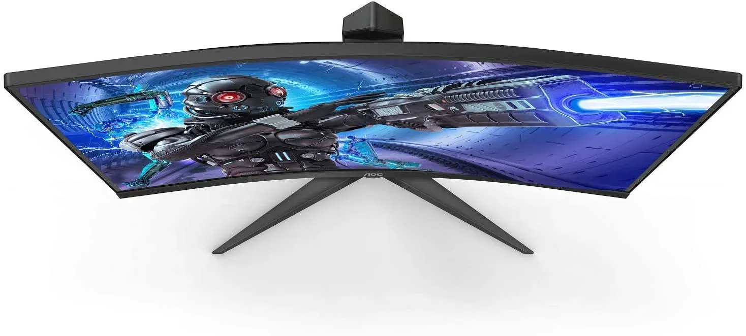 Монитор AOC 27 Gaming C27G2ZU черный/красный VA LED 0.5ms 16:9 HDMI M/M матовая HAS Piv 300cd 178гр/178гр 1920x1080 240Hz FreeSync Premium DP FHD USB 5.5кг - фото 4