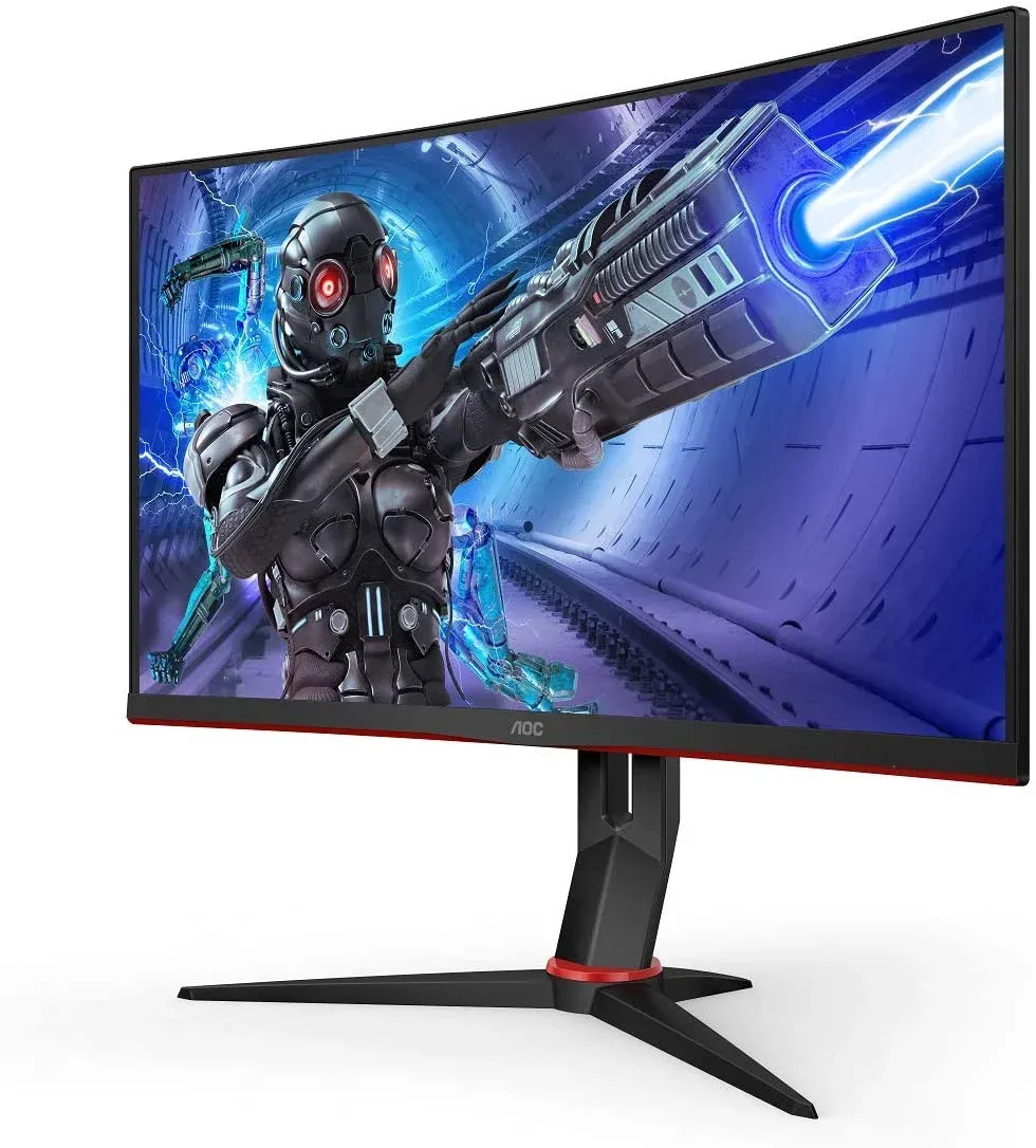 Монитор AOC 27 Gaming C27G2ZU черный/красный VA LED 0.5ms 16:9 HDMI M/M матовая HAS Piv 300cd 178гр/178гр 1920x1080 240Hz FreeSync Premium DP FHD USB 5.5кг - фото 6