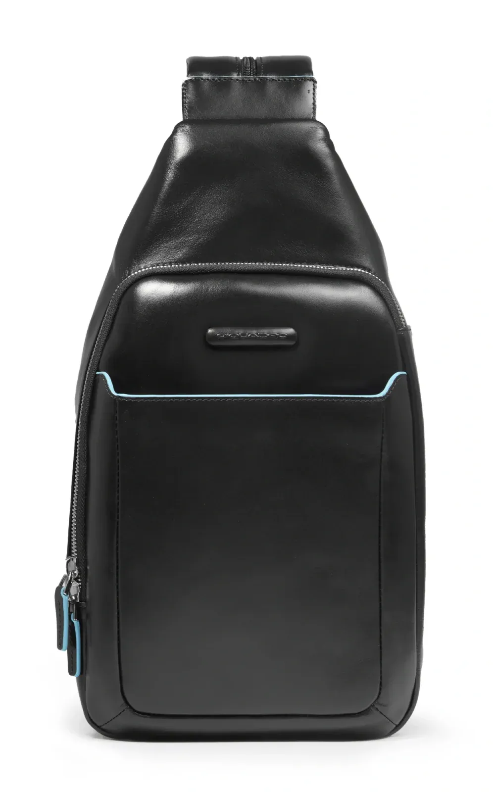 Рюкзак слинг мужской Piquadro Blue Square CA4827B2/N черный натур.кожа - фото 1