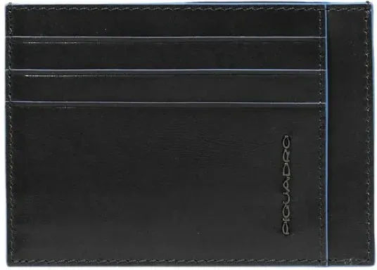 Чехол для кредитных карт Piquadro Blue Square PP2762B2R/N черный натур.кожа - фото 3