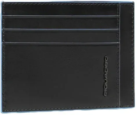 Чехол для кредитных карт Piquadro Blue Square PP2762B2R/N черный натур.кожа - фото 4