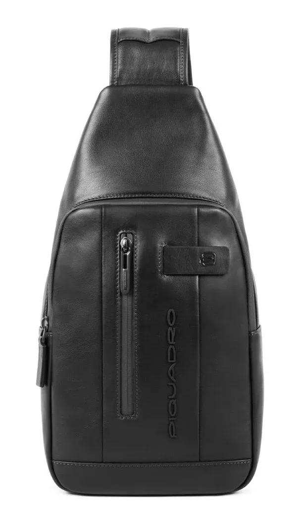 Рюкзак слинг Piquadro Urban CA4536UB00/N черный натур.кожа - фото 2