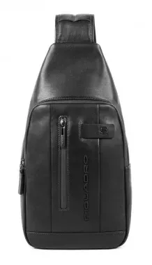 Рюкзак слинг Piquadro Urban CA4536UB00/N черный натур.кожа - фото 7