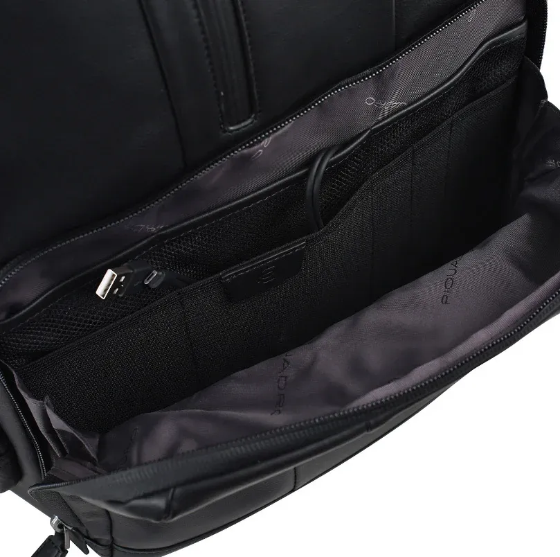 Рюкзак Piquadro Urban CA4550UB00BM/N черный натур.кожа - фото 5
