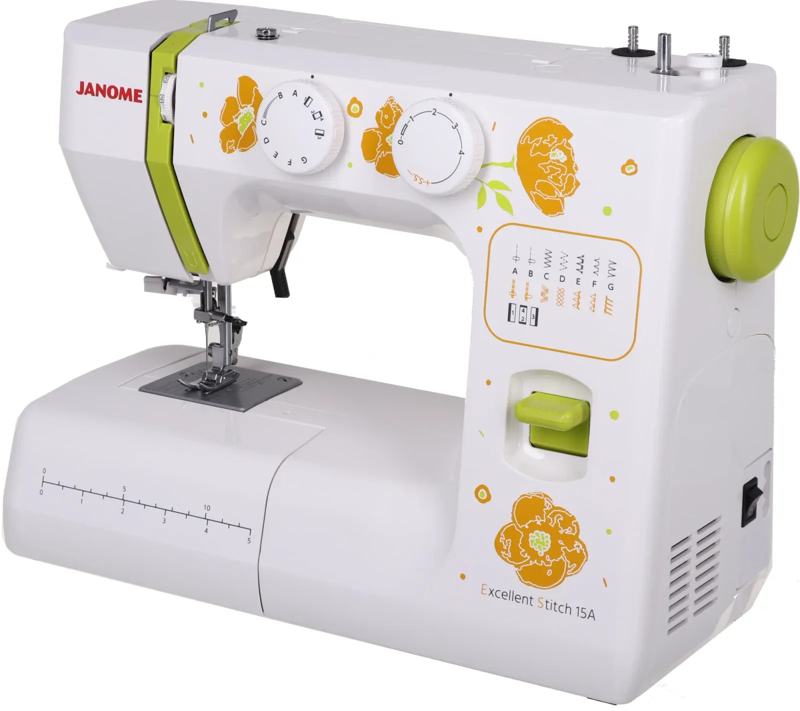 Швейные машины JANOME EXCELLENT STITCH 15A - фото 1