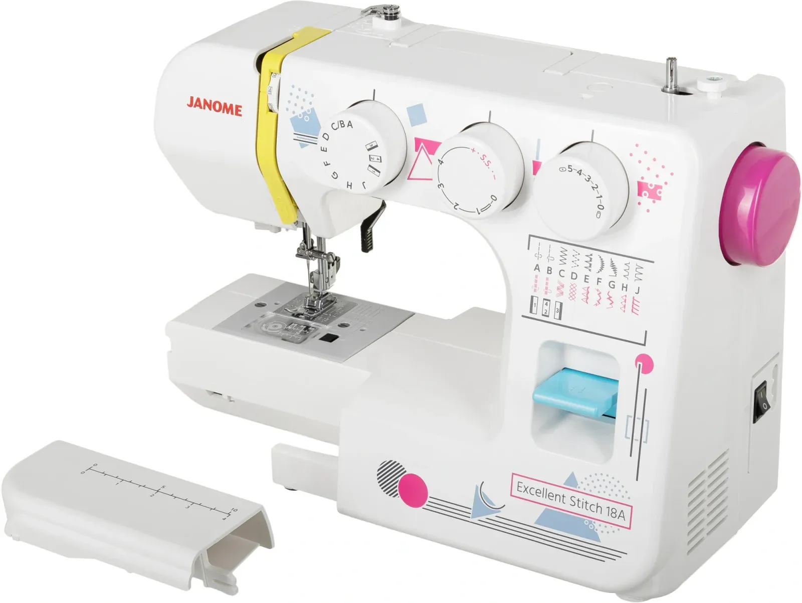 Швейная машина Janome Excellent Stitch 18A белый - фото 3